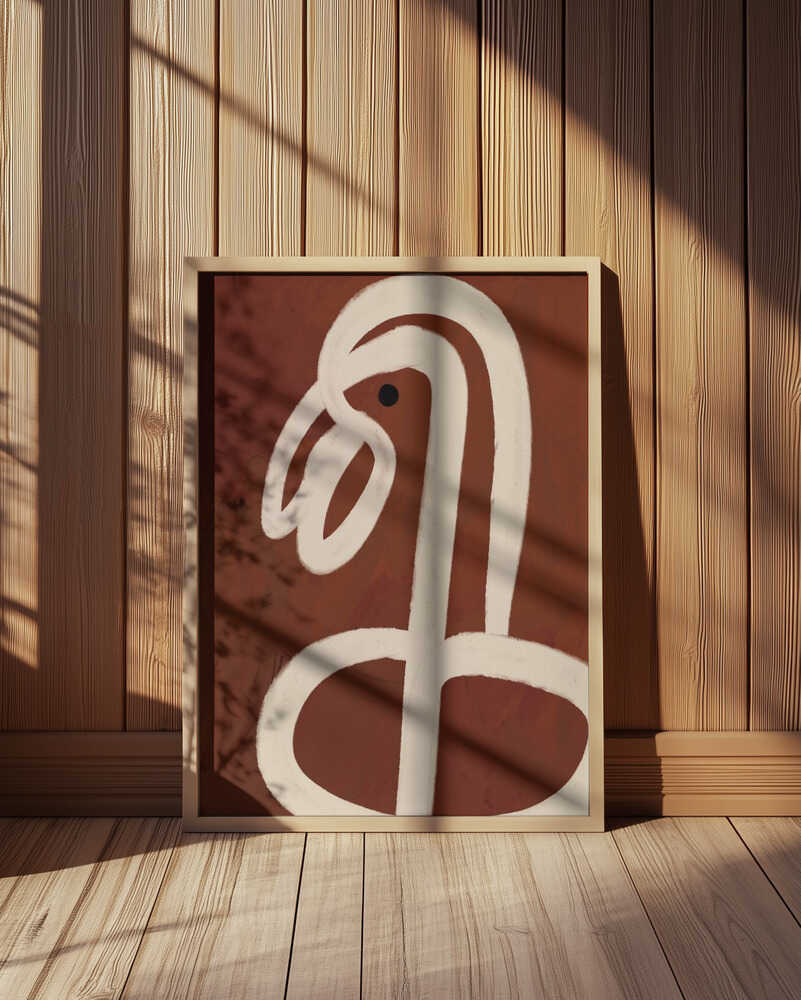 Curved Serenity Plakatas