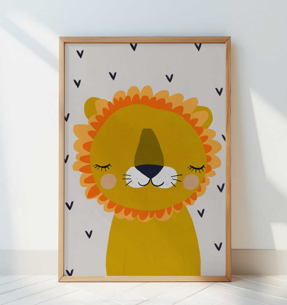 Svajingas Liūtas Plakatas