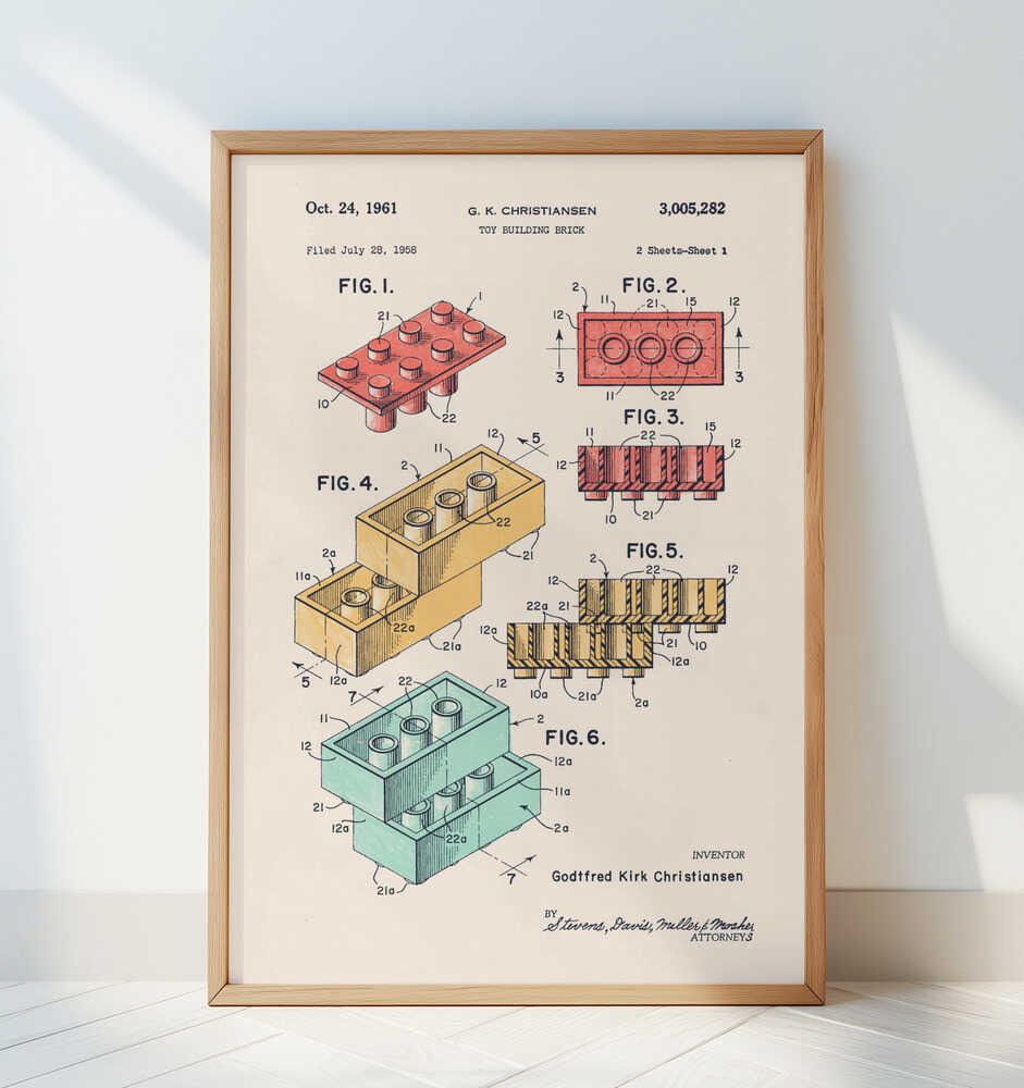 Lego Patento Plakatas