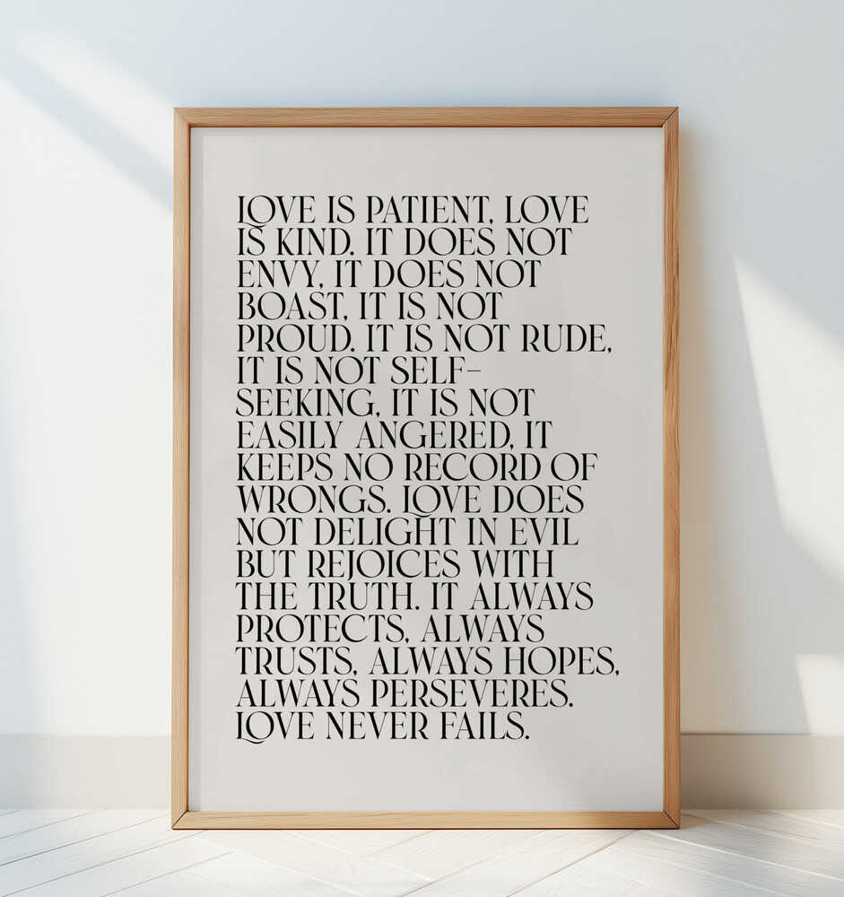 Meilė Niekada Nesibaigia Plakatas