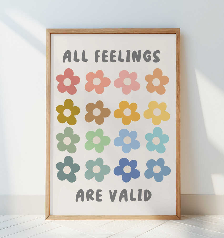 All Feelings Are Valid Plakatas