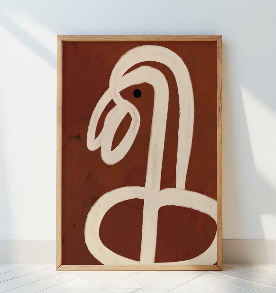 Curved Serenity Plakatas