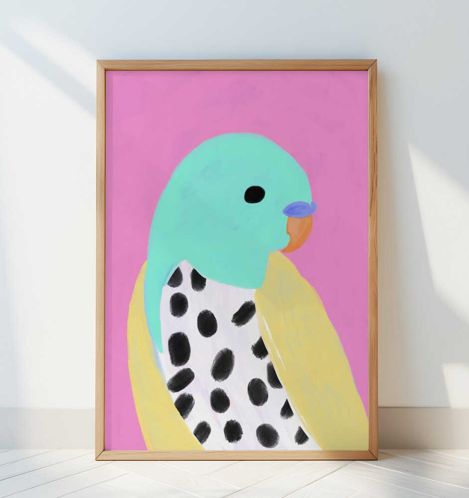 Taškuotas Papūgėlė Plakatas