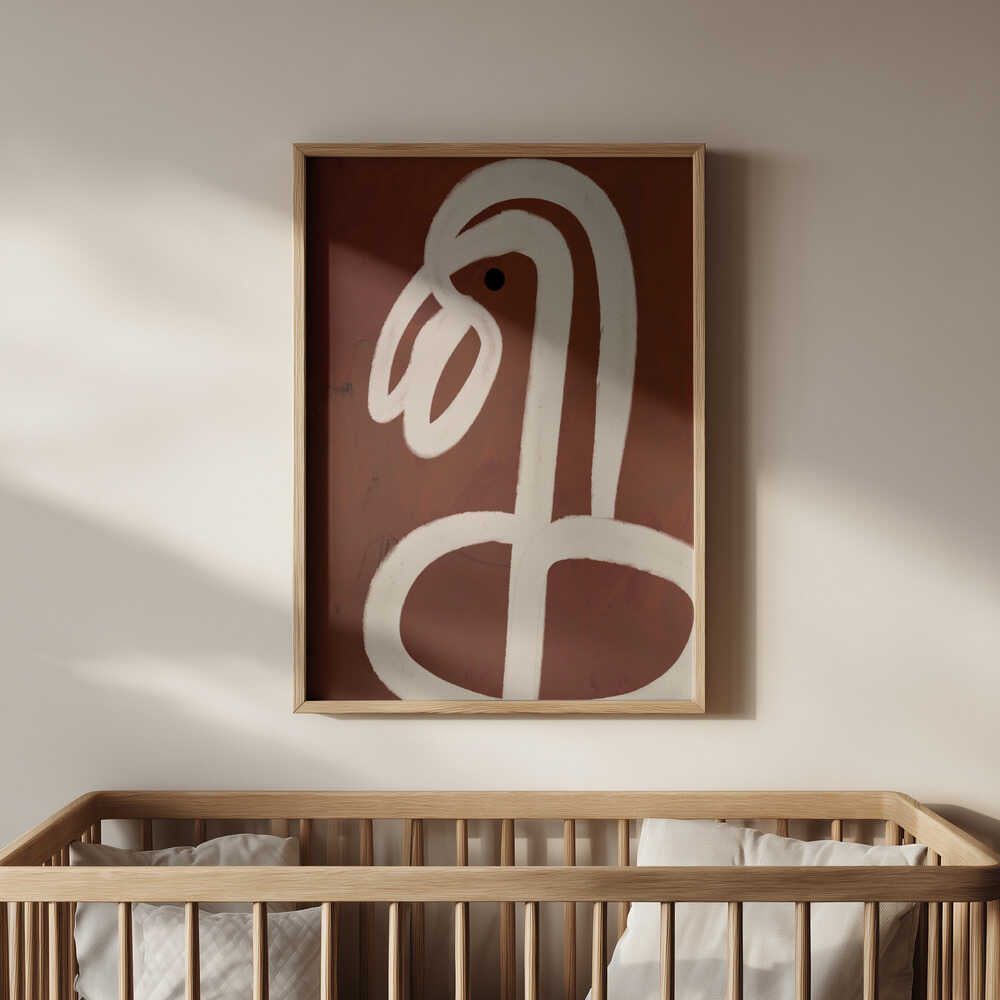 Curved Serenity Plakatas