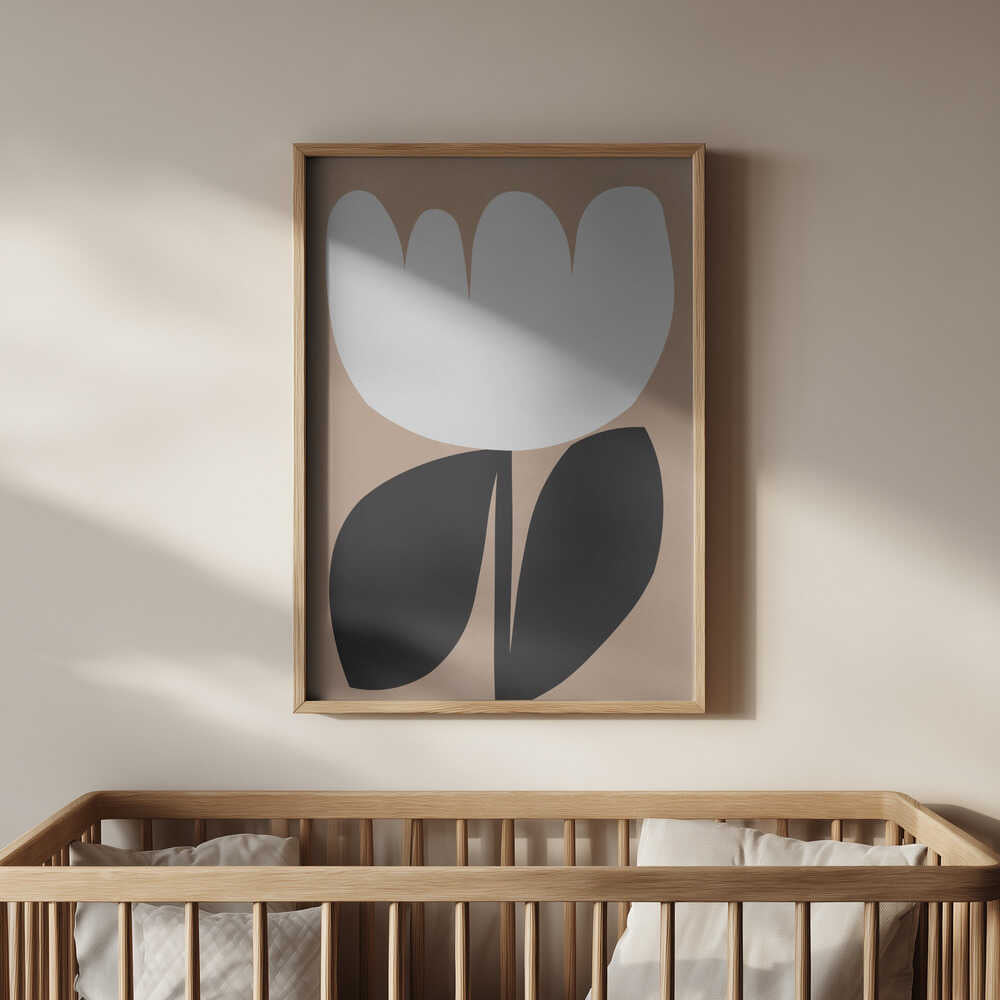 Monochrominė Žiedas Plakatas